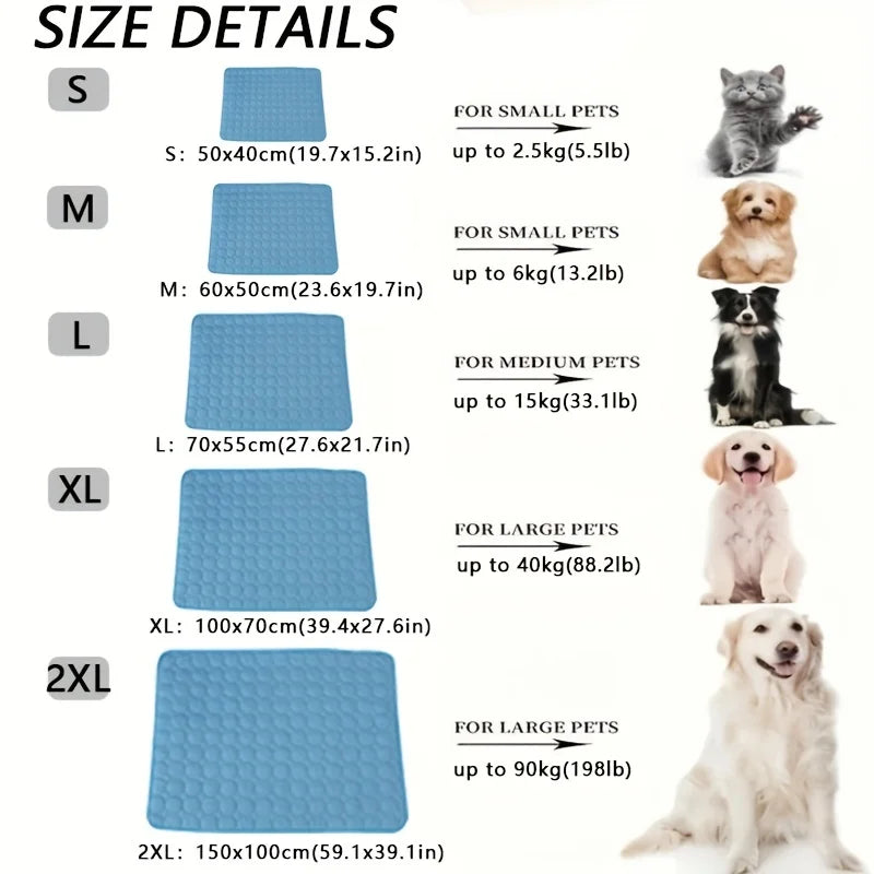 Summer Instant Cooling Mat for Dogs & Cats