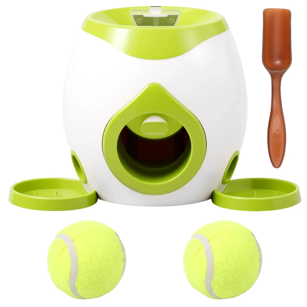 Automatic Interactive Dog Tennis Ball Launcher