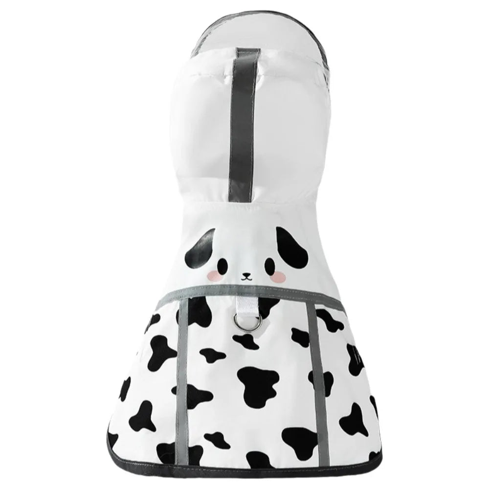 Reflective Waterproof Hooded Pet Raincoat