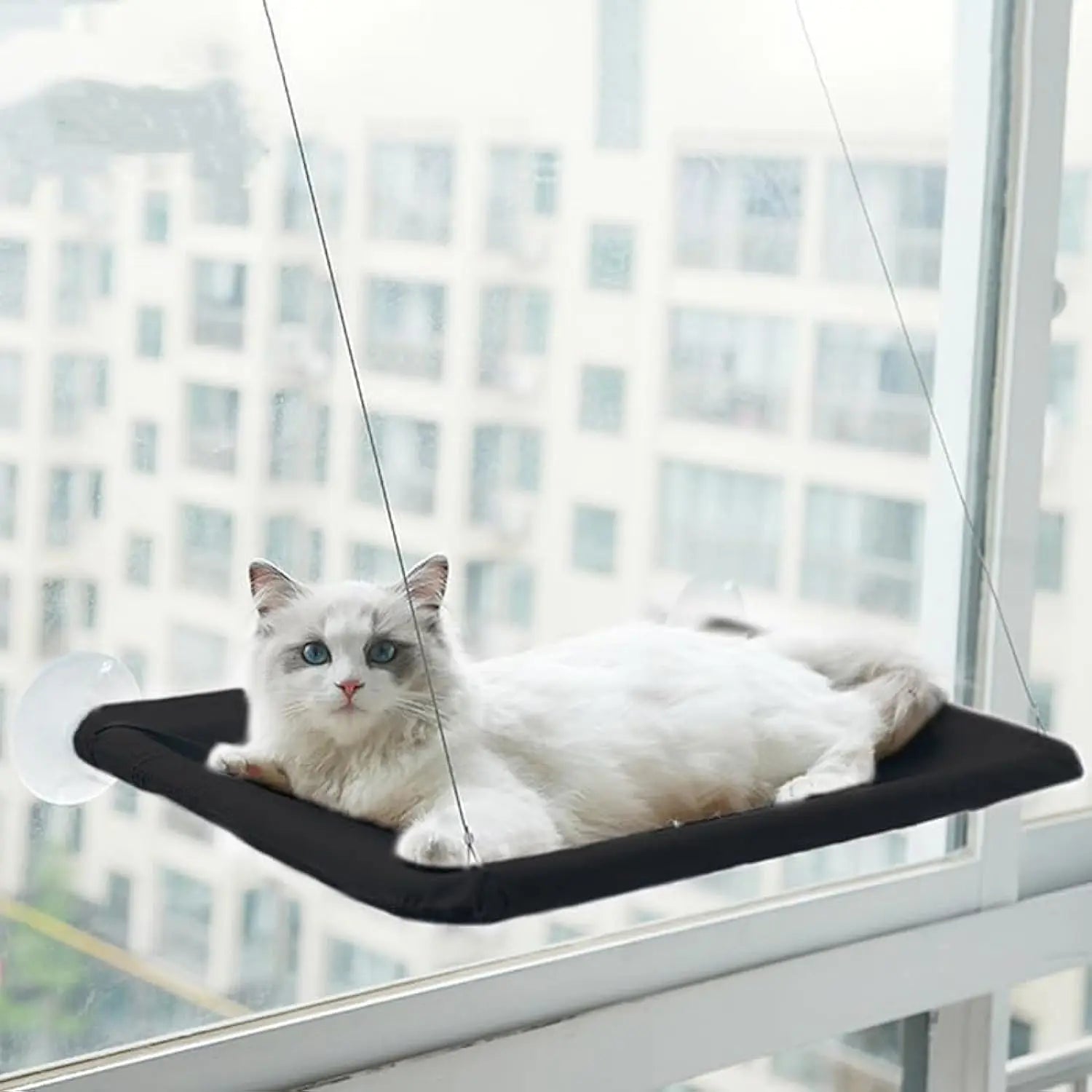 Heavy-Duty Sunny Seat Cat Window Hammock