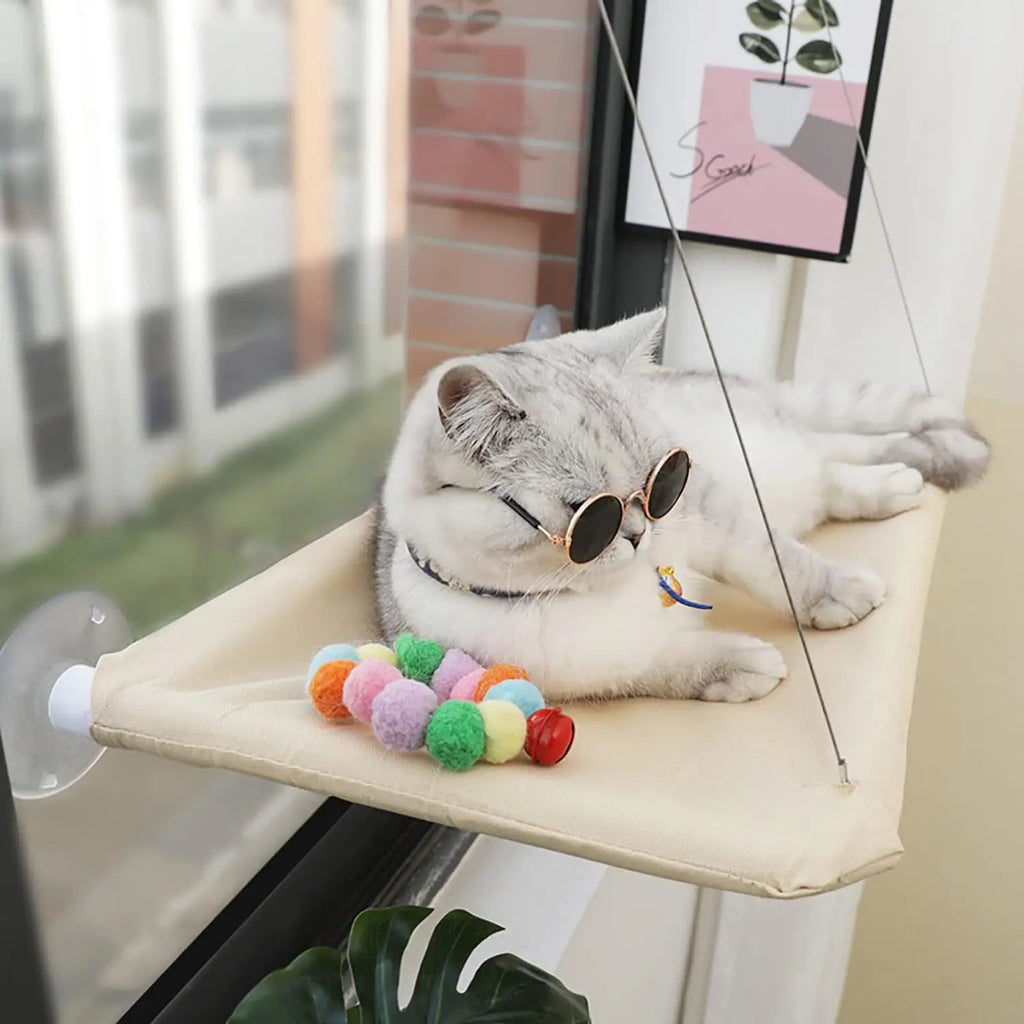Heavy-Duty Sunny Seat Cat Window Hammock