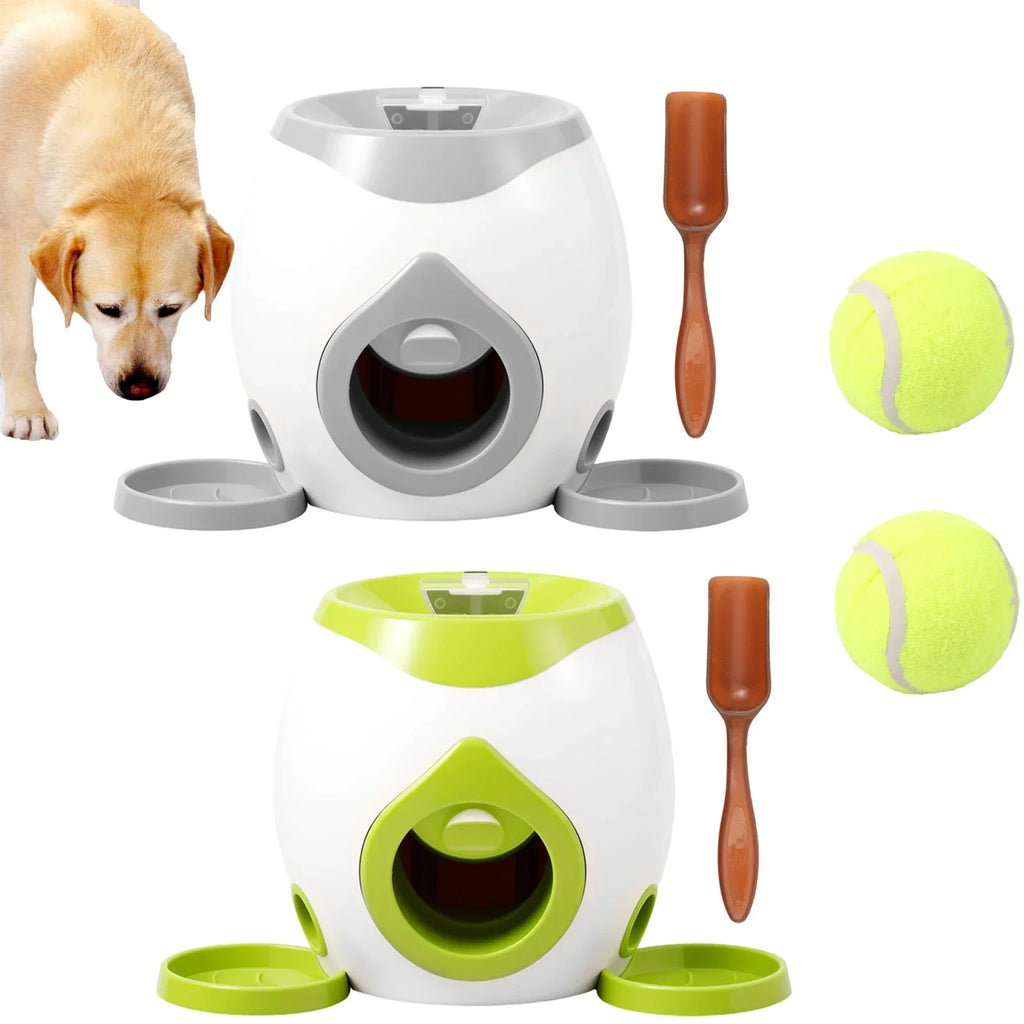 Automatic Interactive Dog Tennis Ball Launcher