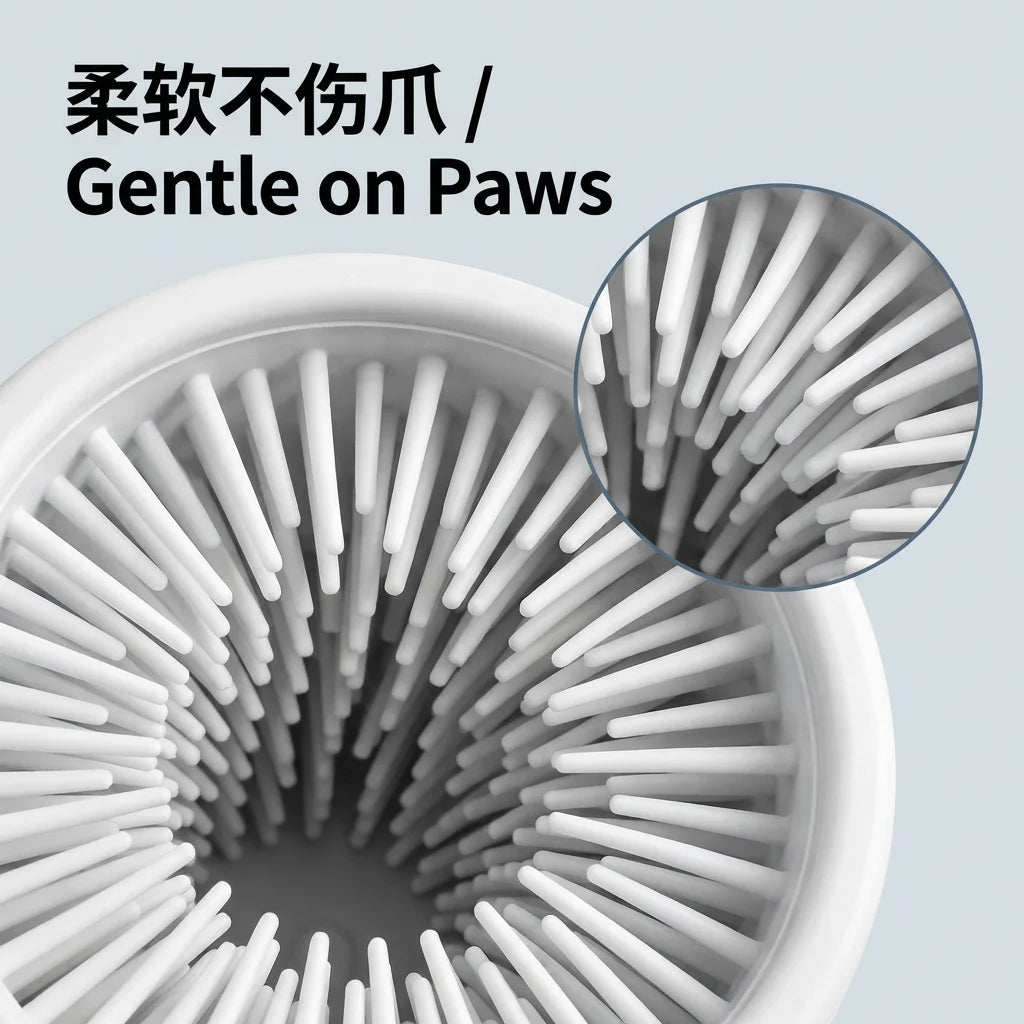 Portable Soft Silicone Pet Paw Cleaning Cup